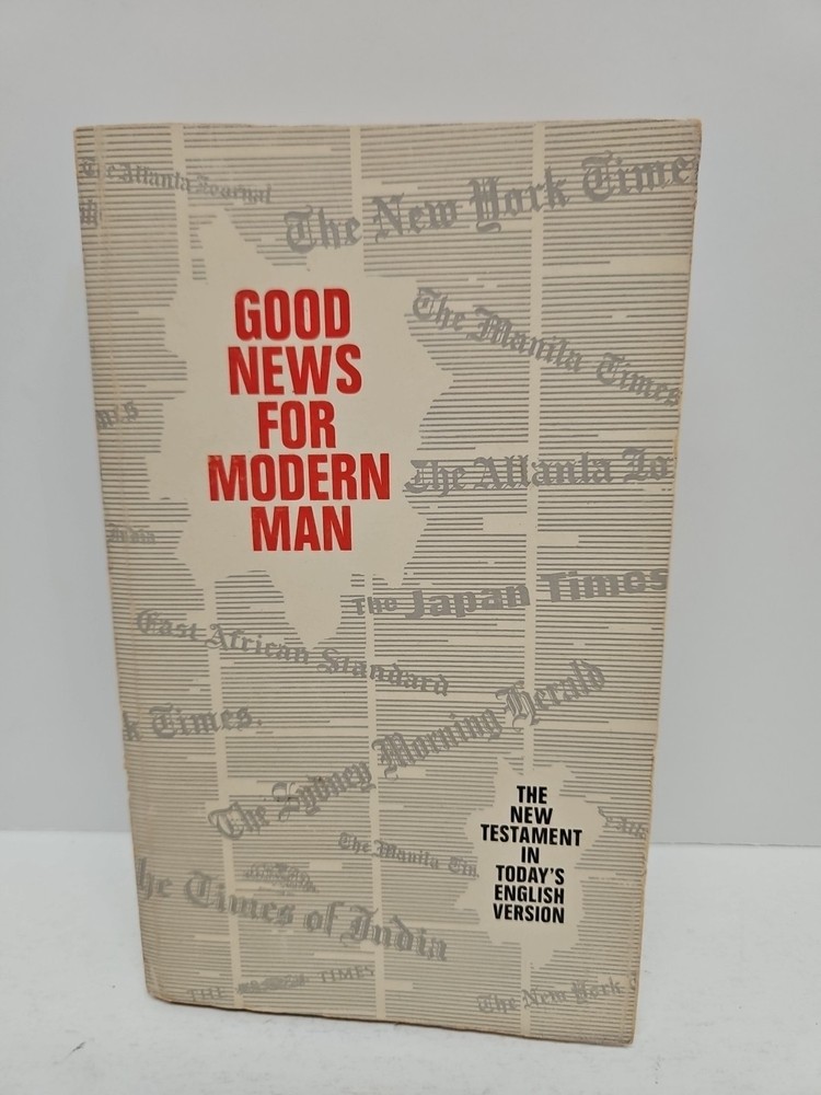 Good News For Modern Man 2nd Edition American Bible Society