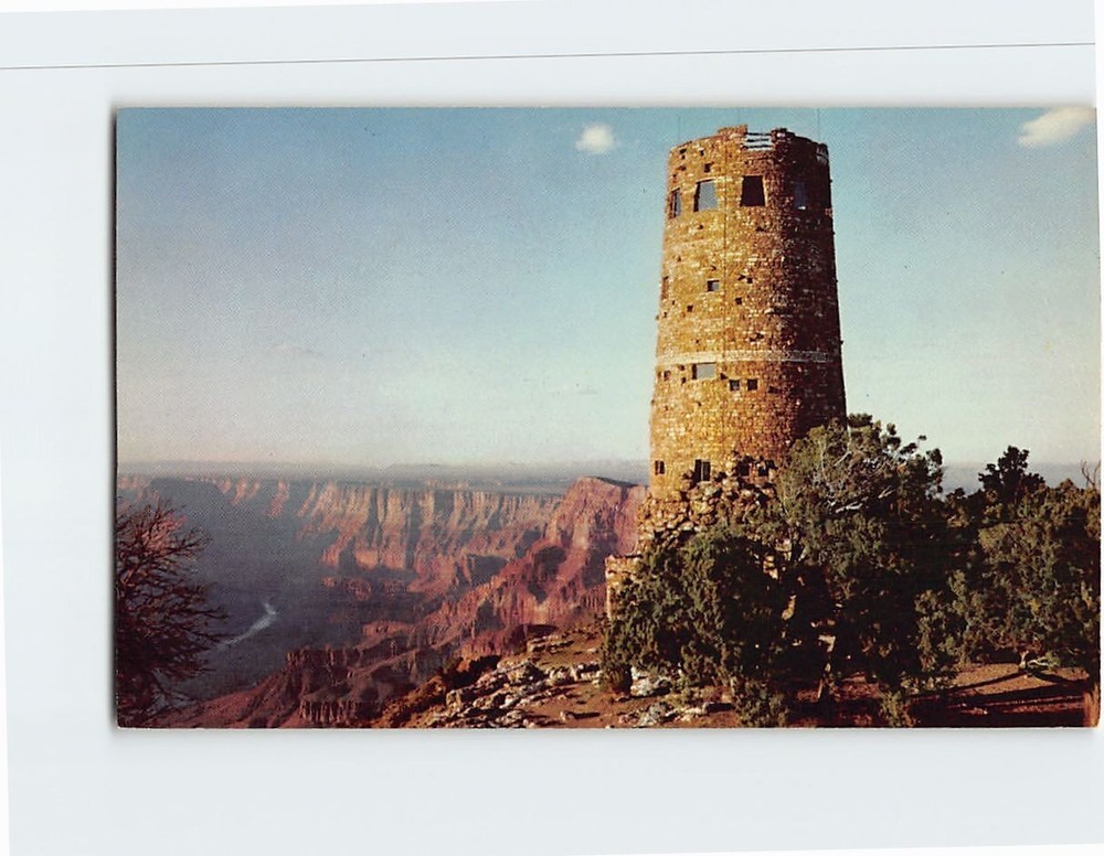 Postcard The Watchtower Grand Canyon National Park Arizona USA