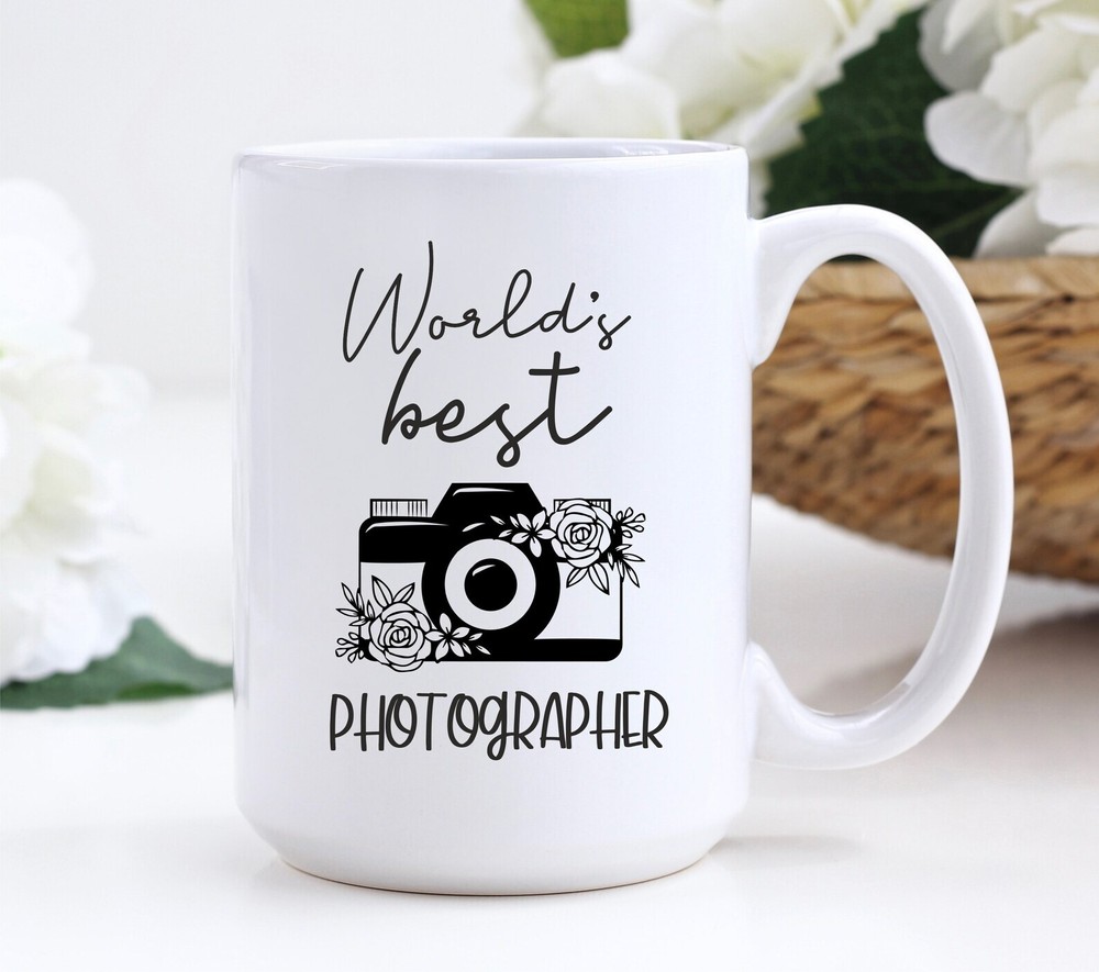 Worlds Best Photographer Mug Gift for Photography Lovers