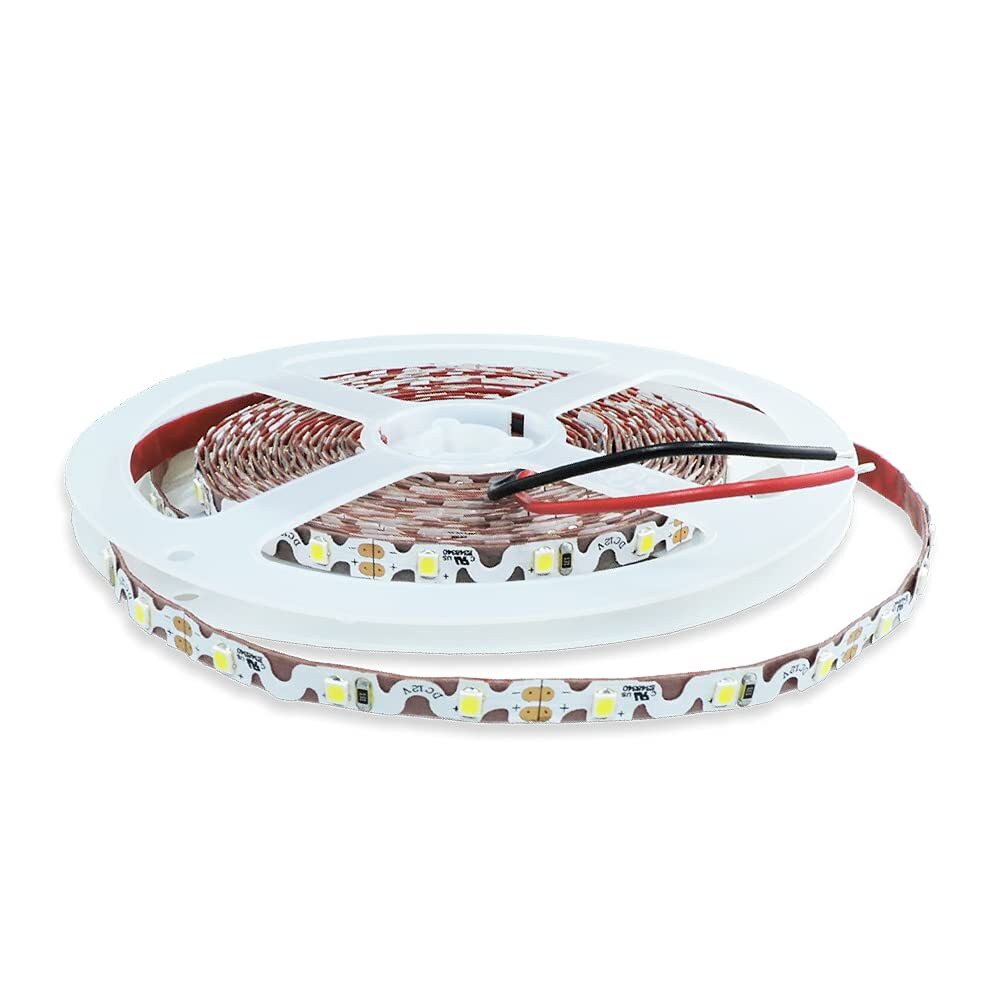 DEMASLED LED Lighting 12V 16.4ft UL Listed Cool White 2835 SMD Zig-Zag LED St...