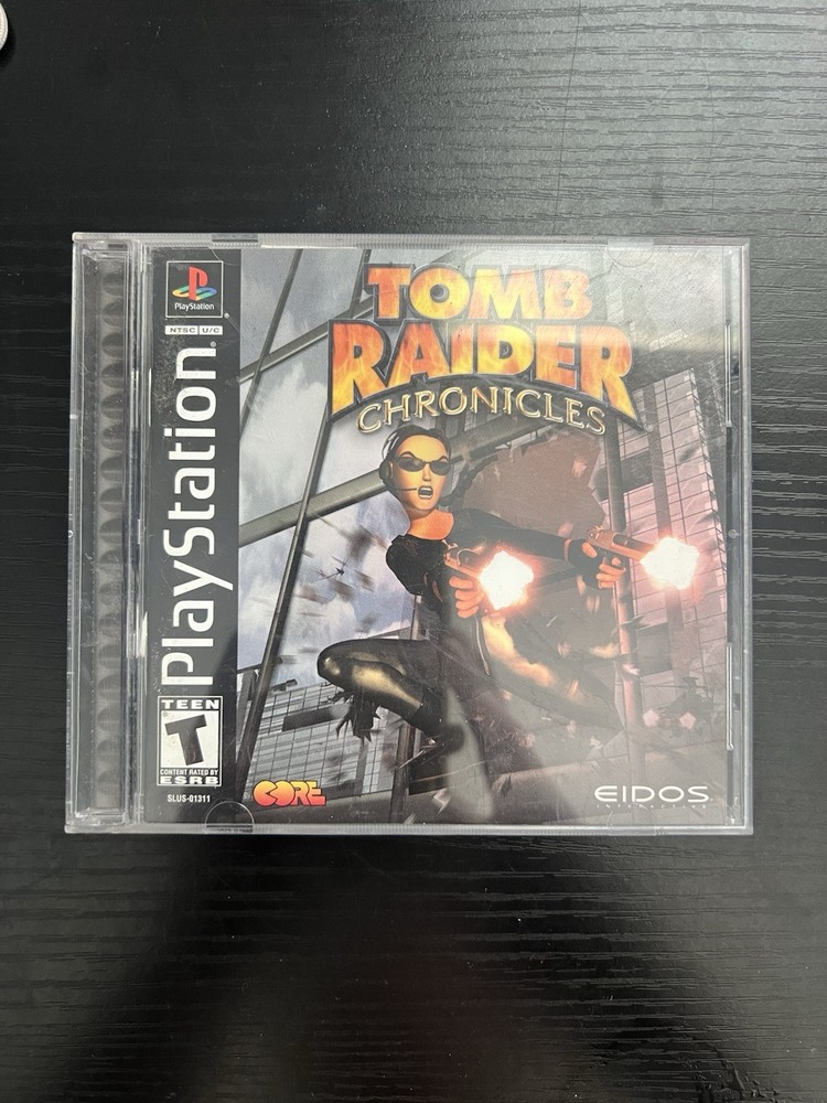 Tomb Raider Chronicles (Sony Playstation 1, 2000) Complete/CIB Tested Working