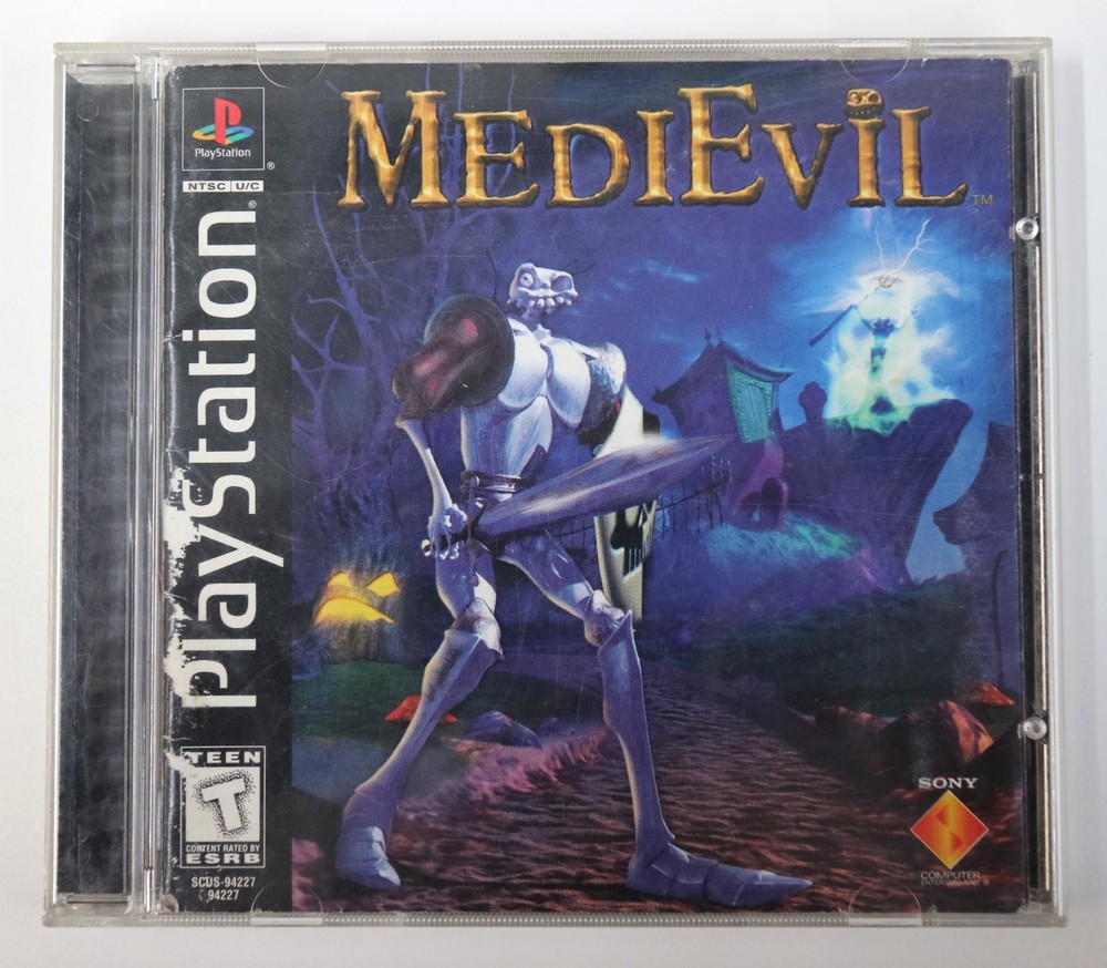 MediEvil PS1 PlayStation 1 - CIB | Black Label