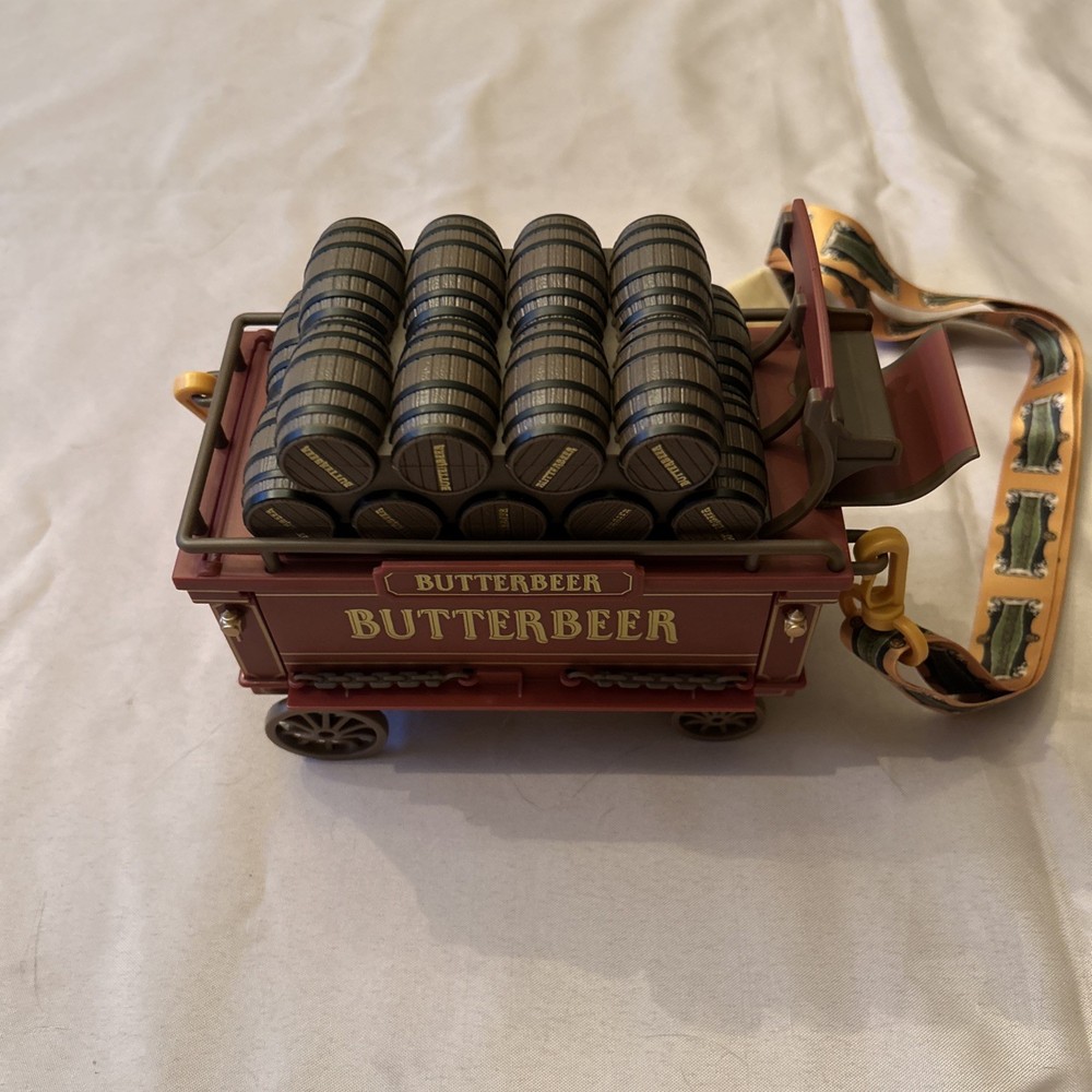 Universal Studios Hollywood Harry Potter Butterbeer Cart Candy Bucket Container