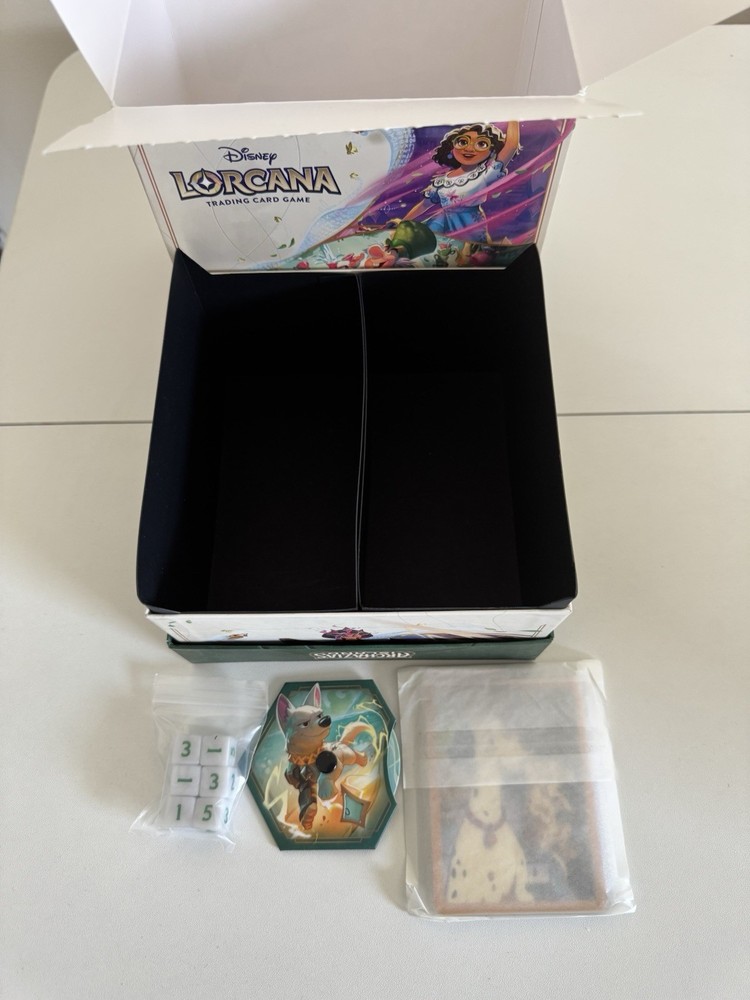 Disney Lorcana Archazia Island Illumineer's Trove Box & Accessories No Packs