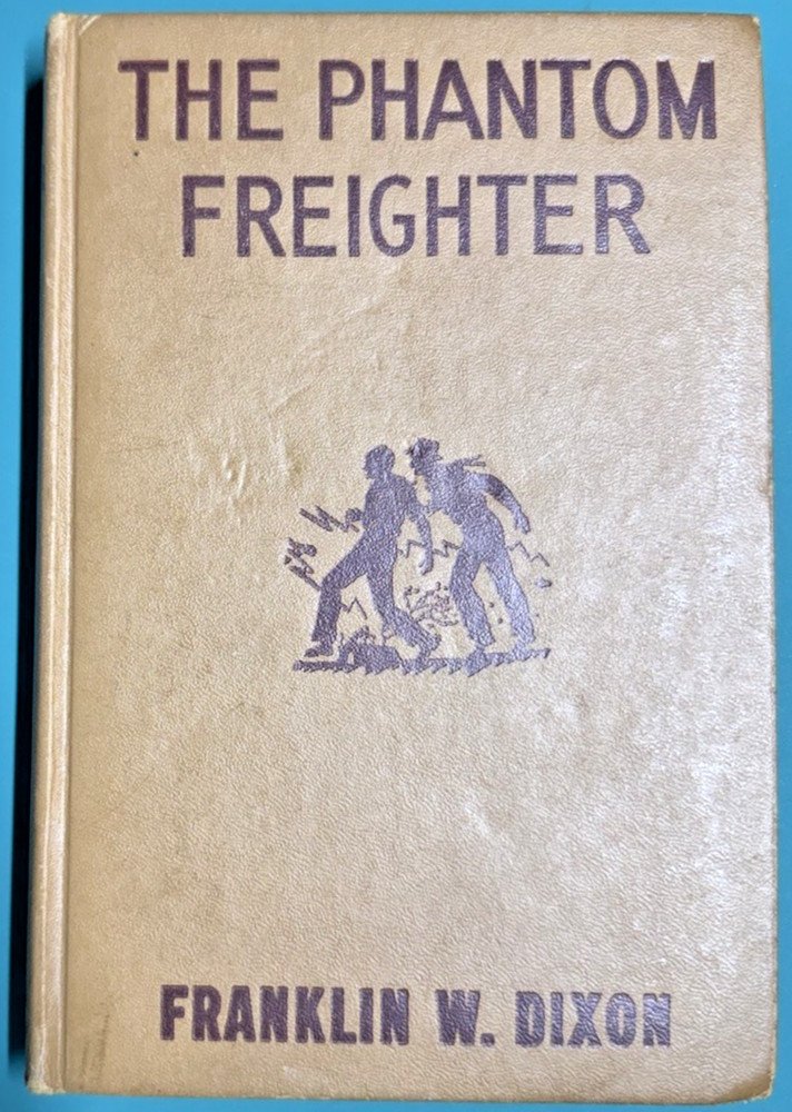 Vintage Hardy Boys The Phantom Freighter Franklin W Dixon HC Book 1947