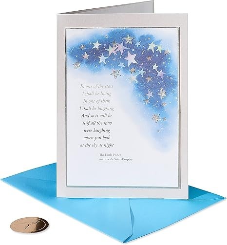 Papyrus Sympathy Card (All the Stars)