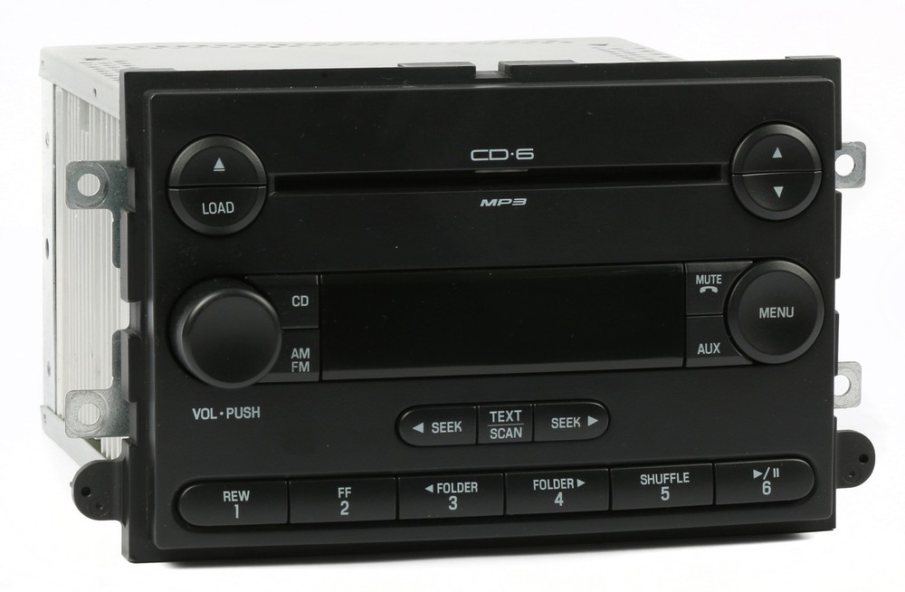 2007 Ford Fusion & Mercury Milan AM FM 6 Disc mp3 CD Car Radio 7E5T-18C815-AB