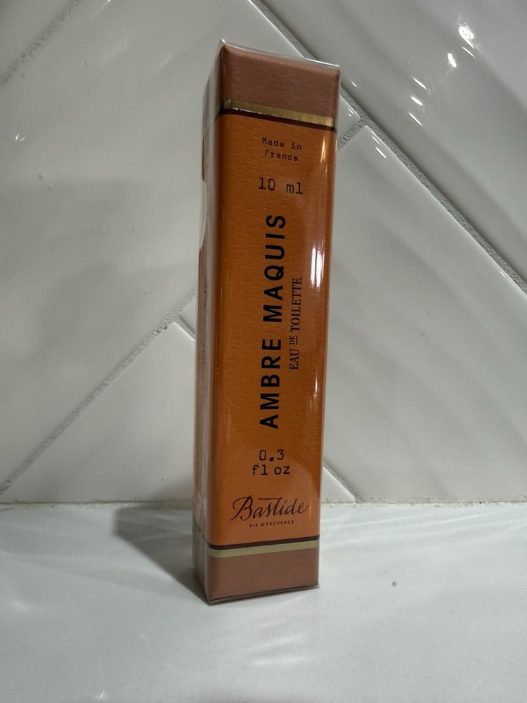 Bastide Ambre Maquis Eau de Toilette 10 ml New Sealed French Luxury Perfume