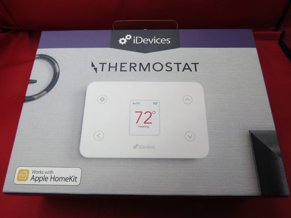 iDevices Wi-Fi Termostato Inteligente Aplicación Digital Funciona con Apple HomeKit