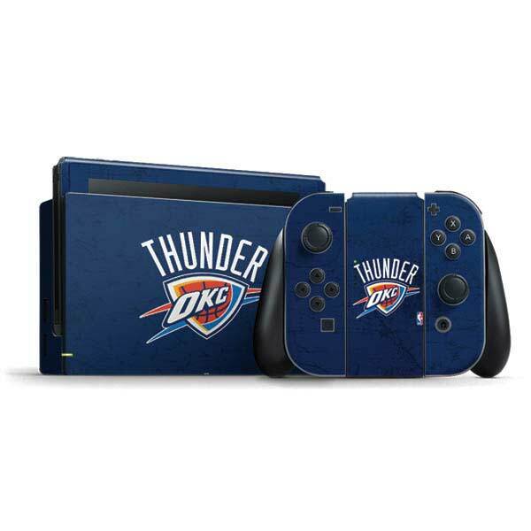 NBA Oklahoma City Thunder Nintendo Switch Bundle Skin