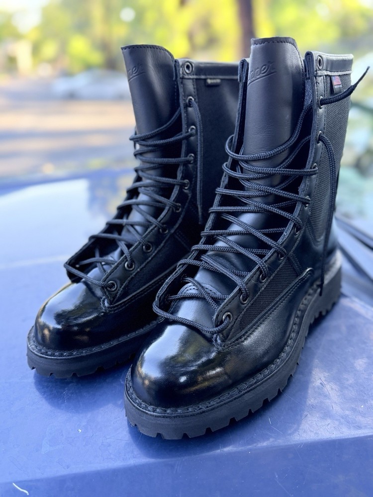 Danner Men's Acadia 8-Inch Black Gore-Tex Tactical Boots Size 10