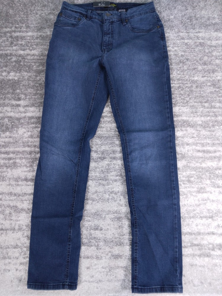 Urban Star Men's Jeans Blue Slim Fit Stretch Denim Pants 32x34