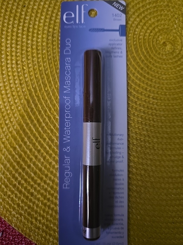 Elf Regular & Waterproof Mascara Duo Brown 1402