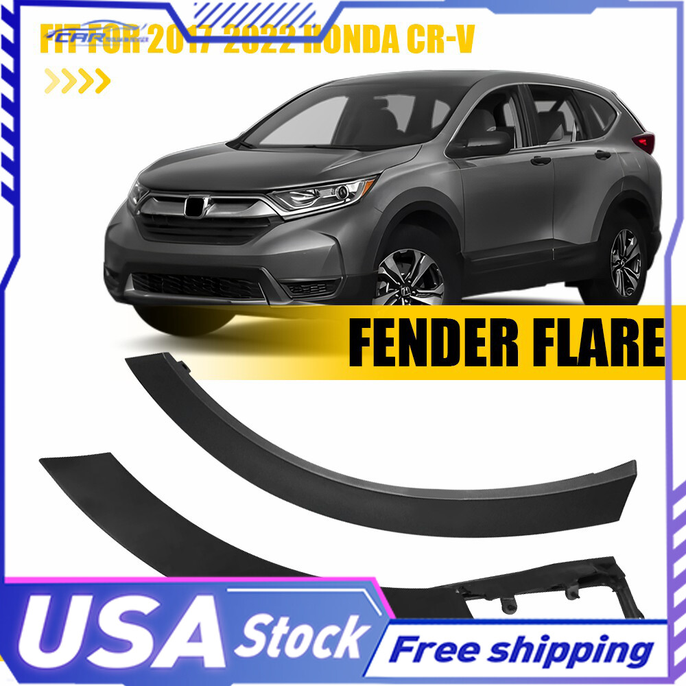Fit 2x Rear Left Wheel Arch Molding for Honda 2017-2020 CR-V 74413-TLA-A01