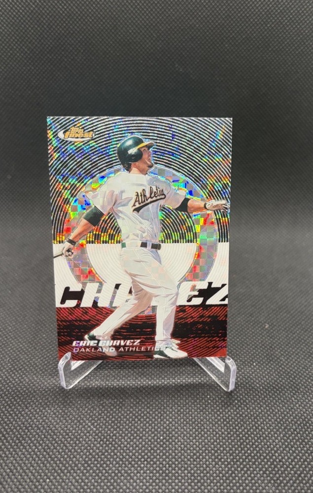 2005 Topps Finest - Eric Chavez #33 X-Fractor /250