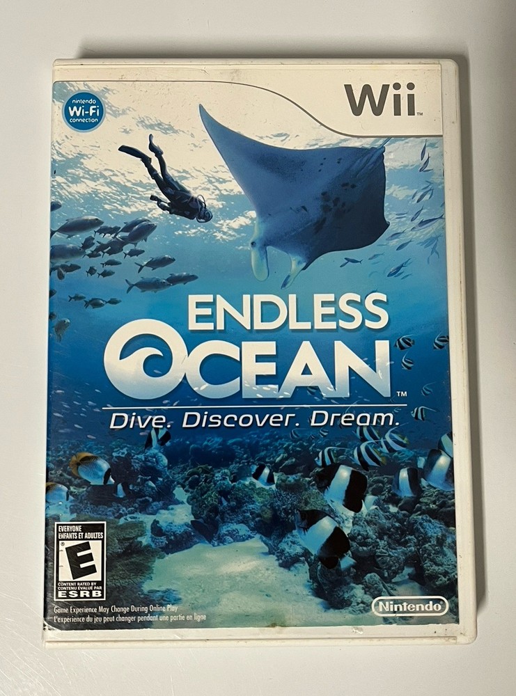 Endless Ocean Nintendo Wii Complete CIB TESTED