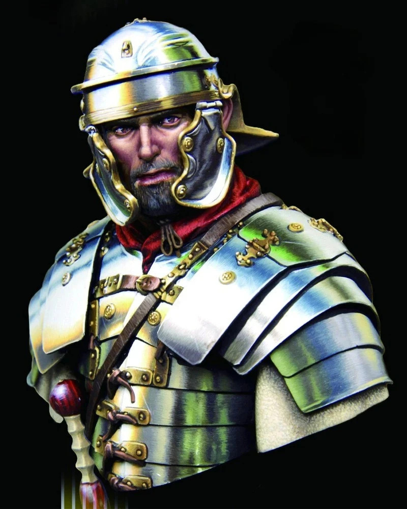 1/10 Resin Bust Figure Model Kit Roman Legionarius Statue Unassembled Unpainted