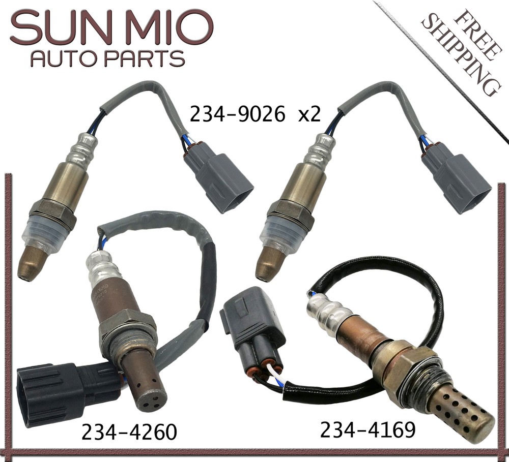 4Pcs Up&Downstream Oxygen Sensor For Toyota Land Cruiser Lexus LX570 5.7L 08-11