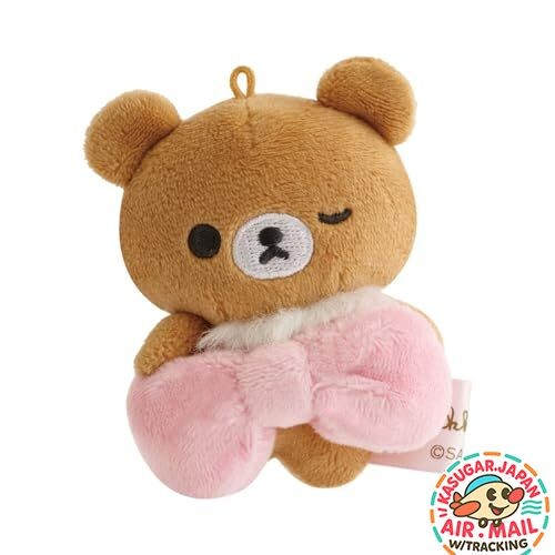 San-X Rilakkuma Makeup Tenori Plush Chairoikoguma fm Japan w/Tracking