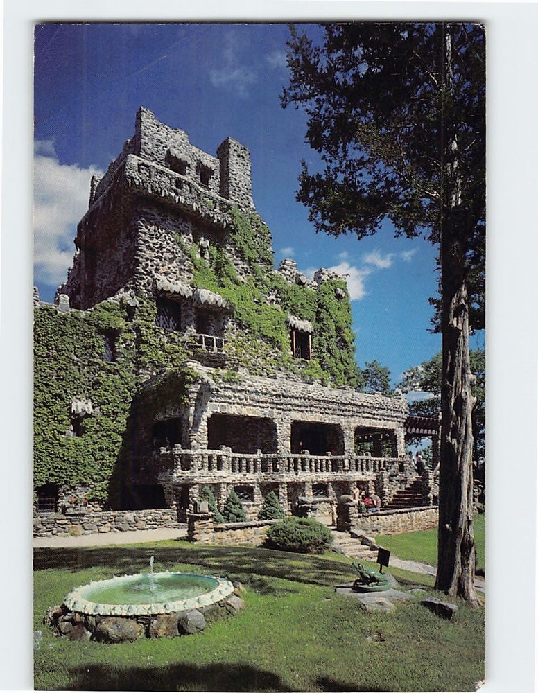 Postcard Gillette Castle State Park Hadlyme Connecticut USA