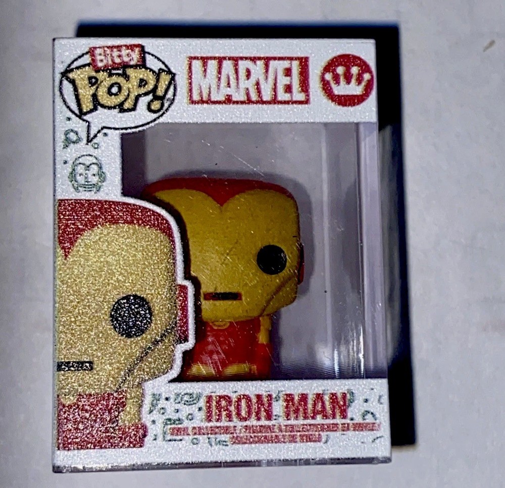 Funko Bitty Pop! Marvel Iron Man - Christmas 2.5cm Tall