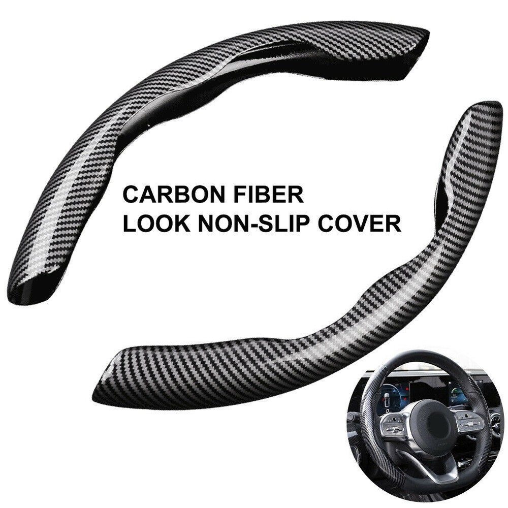 For Land Rover Car Accessories Steering Wheel Covers Carbon Fiber Anti-slip 15