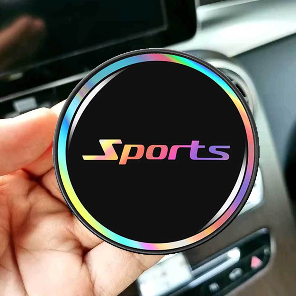 2× Sport Radiant Car Cup Anti Slip Mat Cup Sink Decor Coaster Pad Accessories