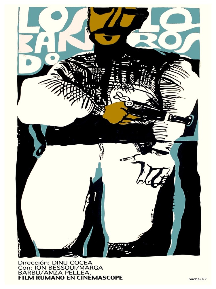 Bandoleros The bandits movie Decoration Poster.Graphic Art Interior Design. 3044