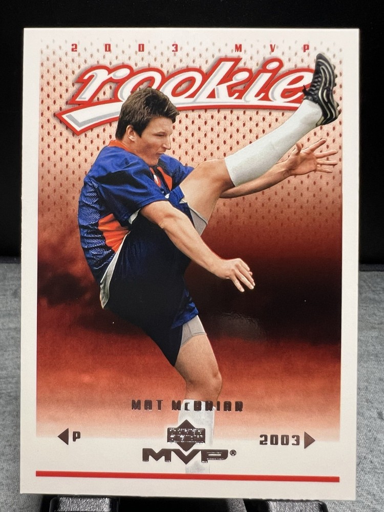 2003 Upper Deck MVP - Rookie Mat McBriar #403 (RC)