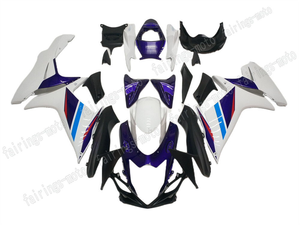 New Fairing Plastics Set Fit for 2011-2023 GSXR 600/750 ABS Injection Mold a15