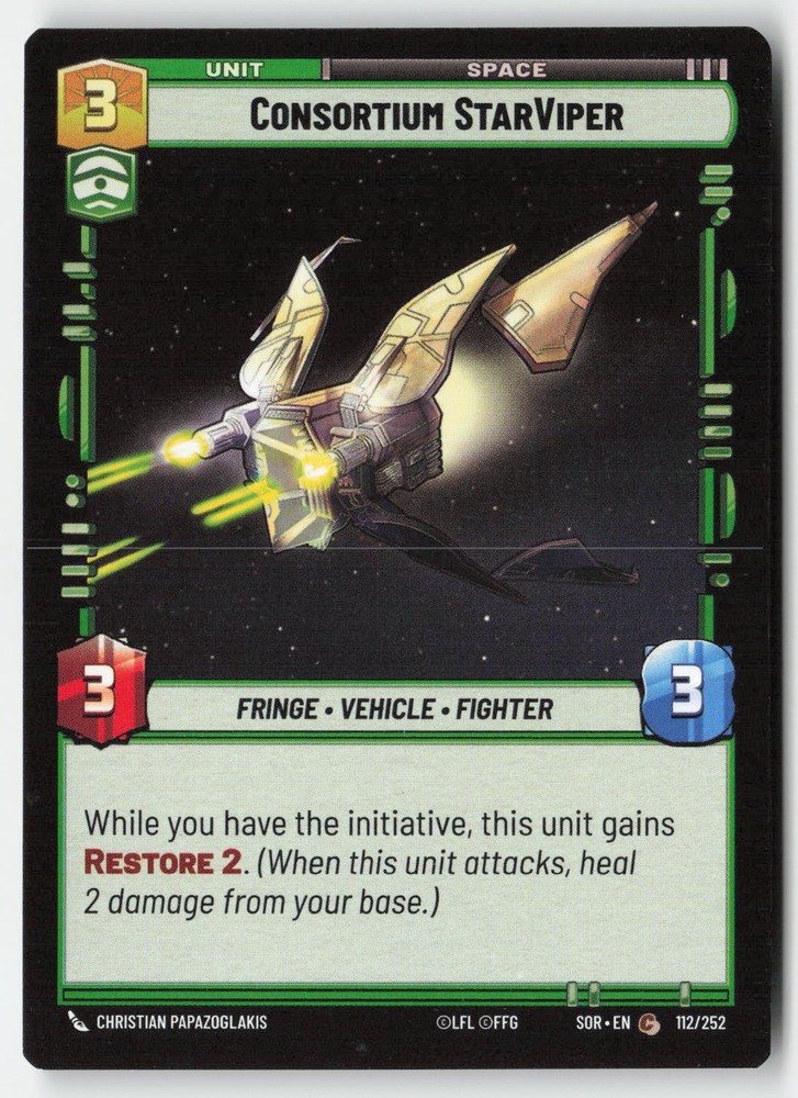 SWU - Consortium StarViper SOR 112 Non-Foil