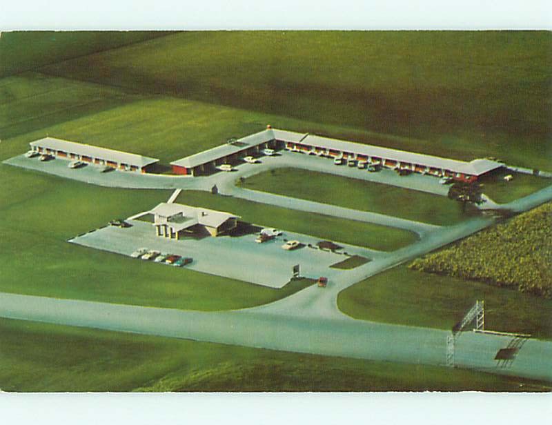 Unused Pre-1980 BAILEY MOTEL & RESTAURANT Howe Indiana IN  u6506