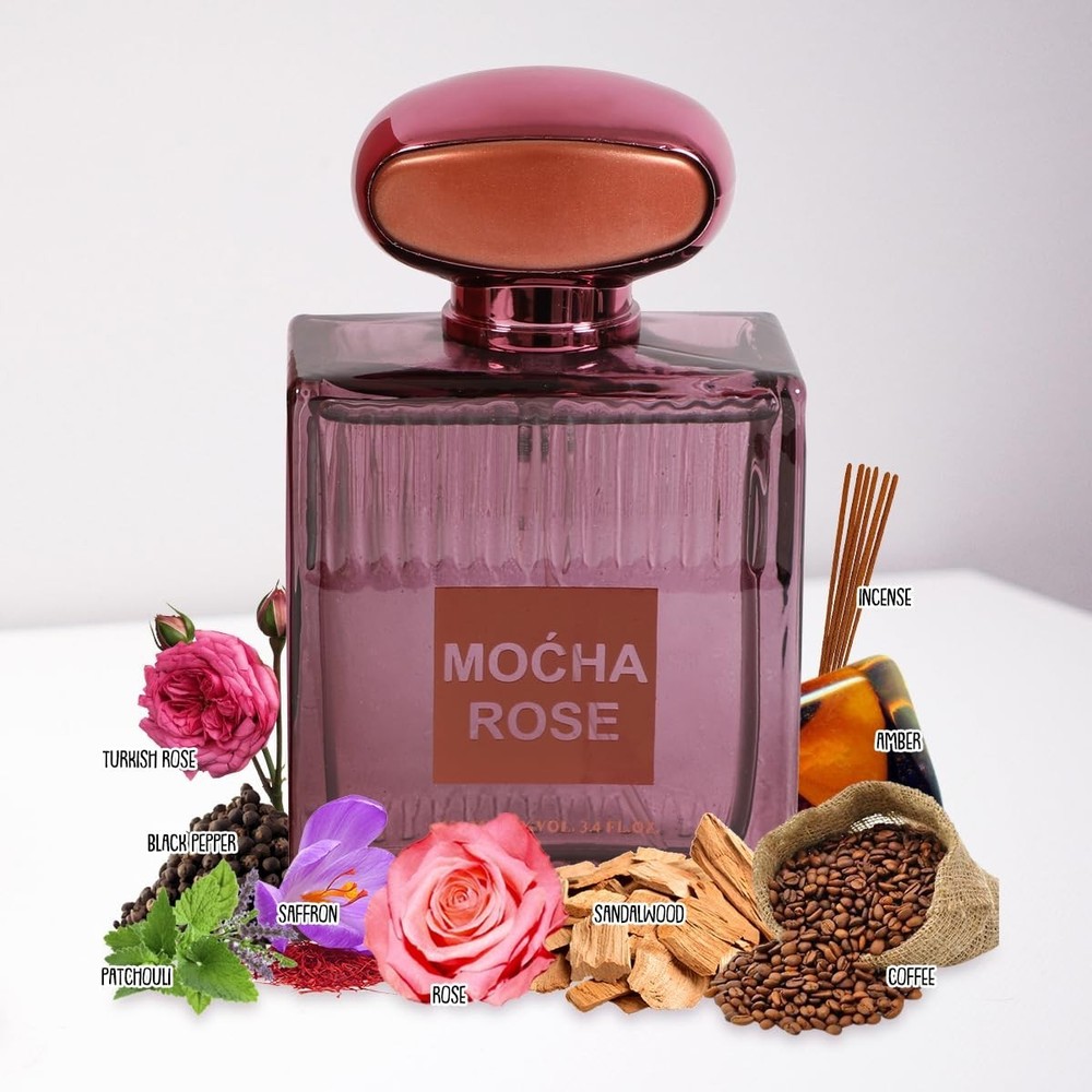 Mocha Rose Spray Perfume Eau De Parfum For Women