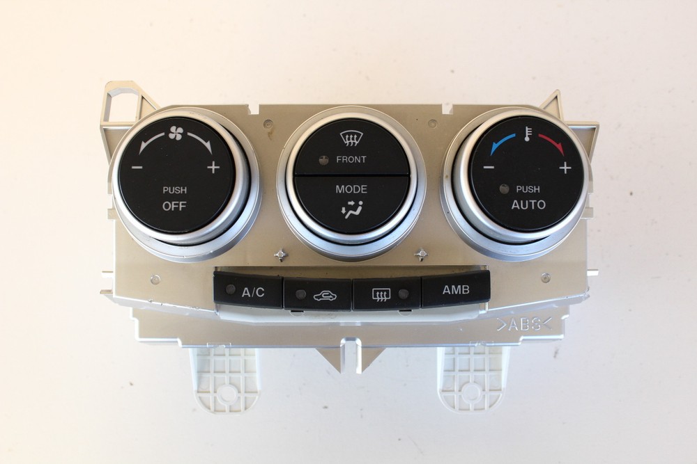 06 07 Mazda 5 Climate Control Panel Temperature Unit A/C Heater