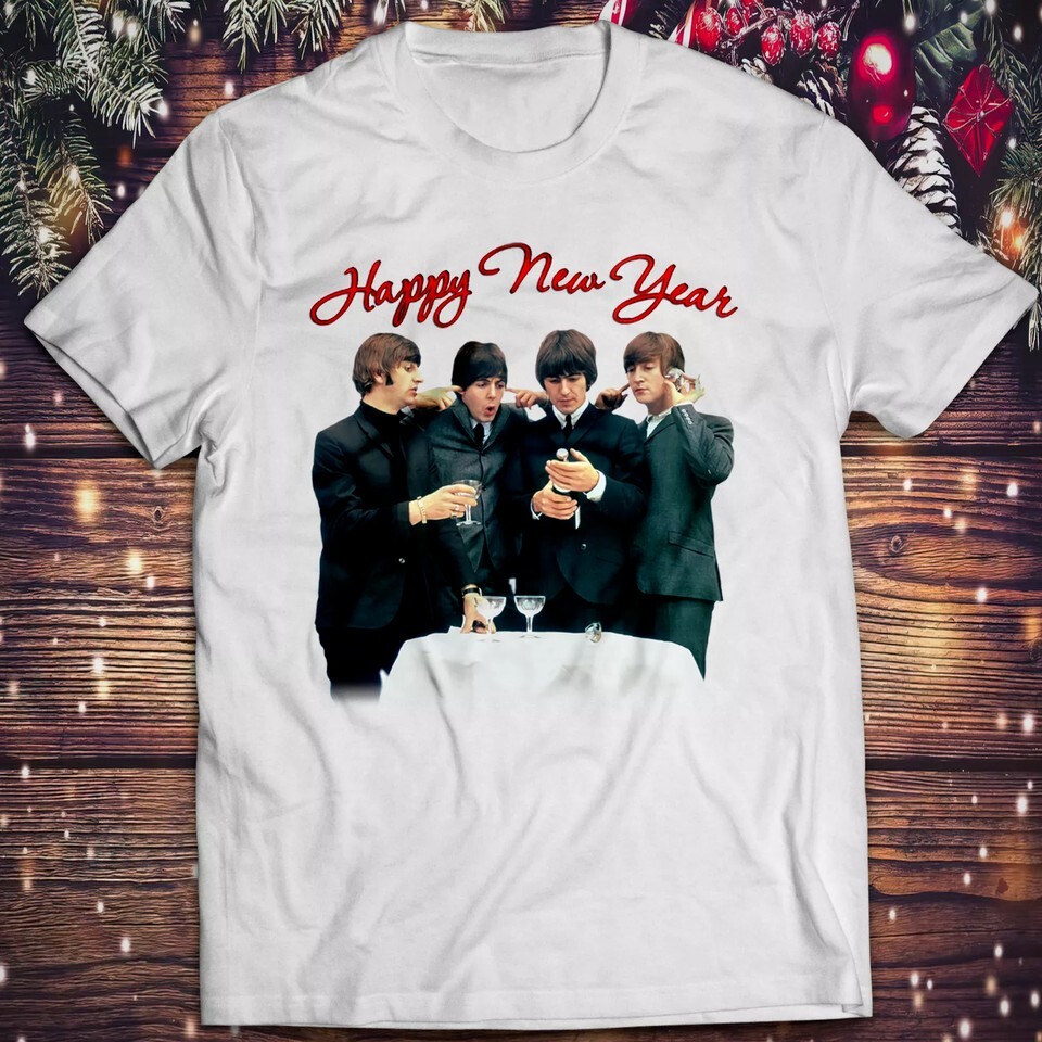 Christmas The Beatles Band Members All Size Shirt