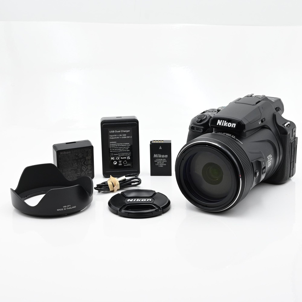 Nikon Coolpix P1000 16MP 4K UHD Digital Camera w/125x Optical Zoom #505