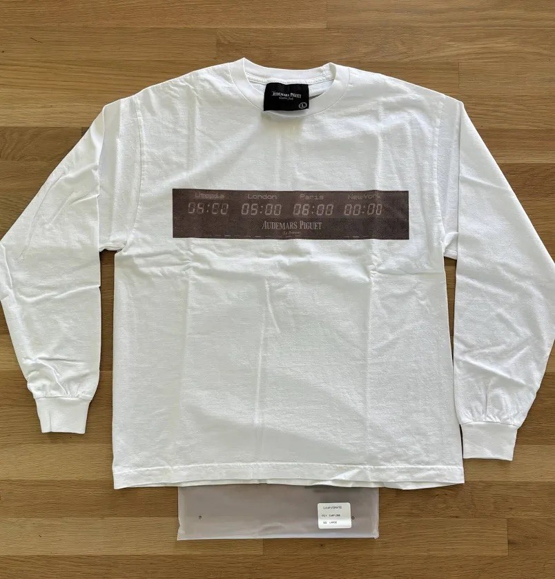 Travis Scott Audemars Piguet Cactus Jack Utopia Longsleeve Tee Size Small