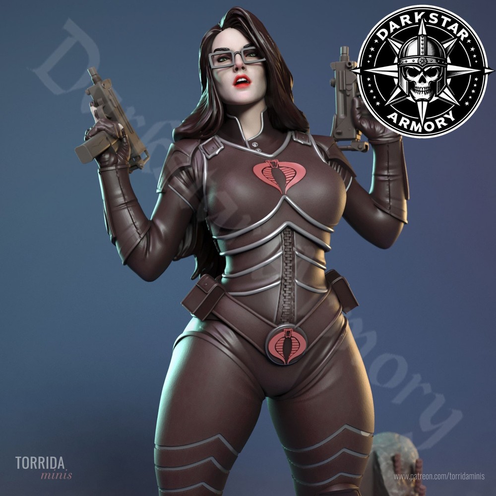 Baroness GI Joe NSFW | SFW Female Resin Female 1/10 Scale 1/12 1/18 1/24 Torrida