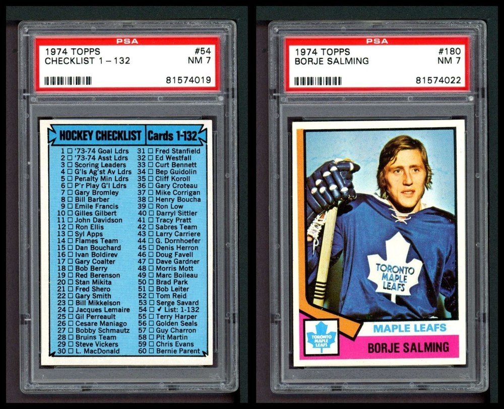 1974-75 Topps Hockey Full Set 6 in EX/MT Condition 6911177