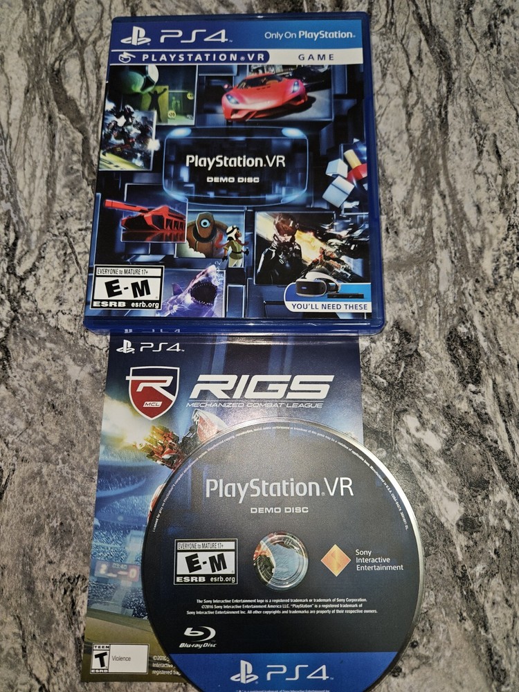 PlayStation VR Demo Disc for PS4 - Tested & Working