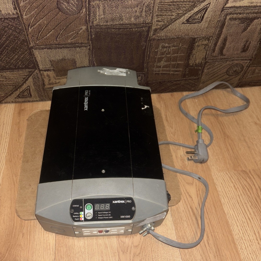 Xantrex Power Inverter - 1000 Watt, Model# XM 1000 Untested For Parts Or Repair