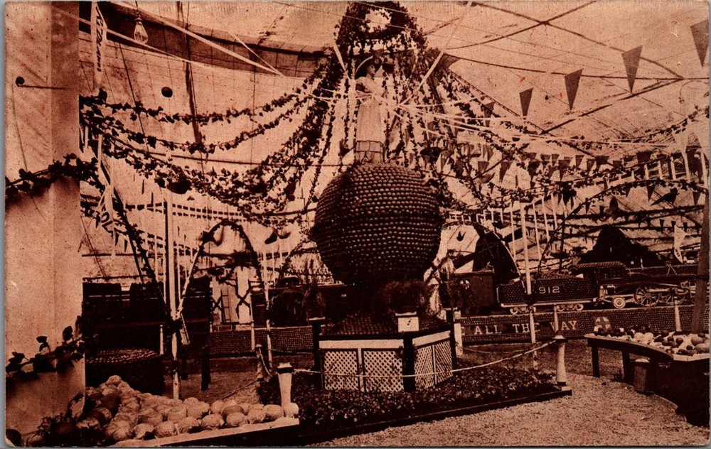 1912 Redlands National Orange Show San Bernardino California RPPC Postcard