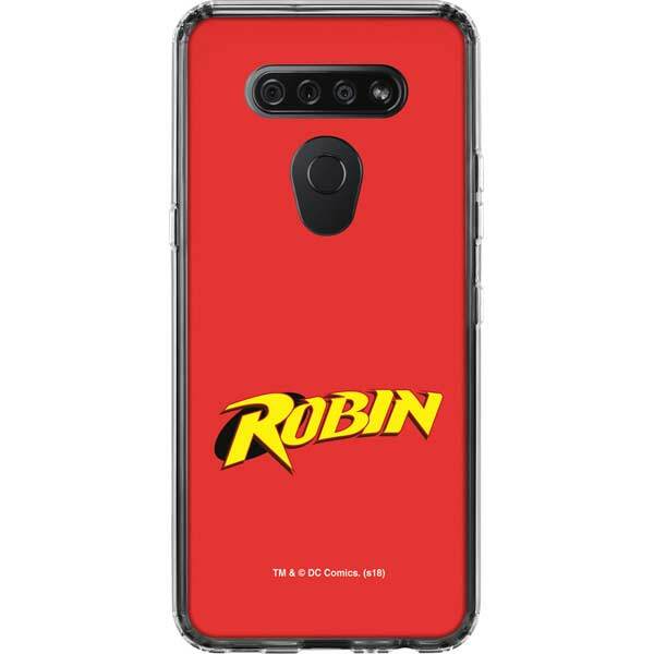 DC Comics Robin LG K51/Q51 Clear Case - Robin Official Logo
