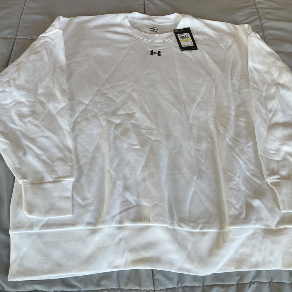 Under Armour Oversized Sweatshirt Women’s Medium White