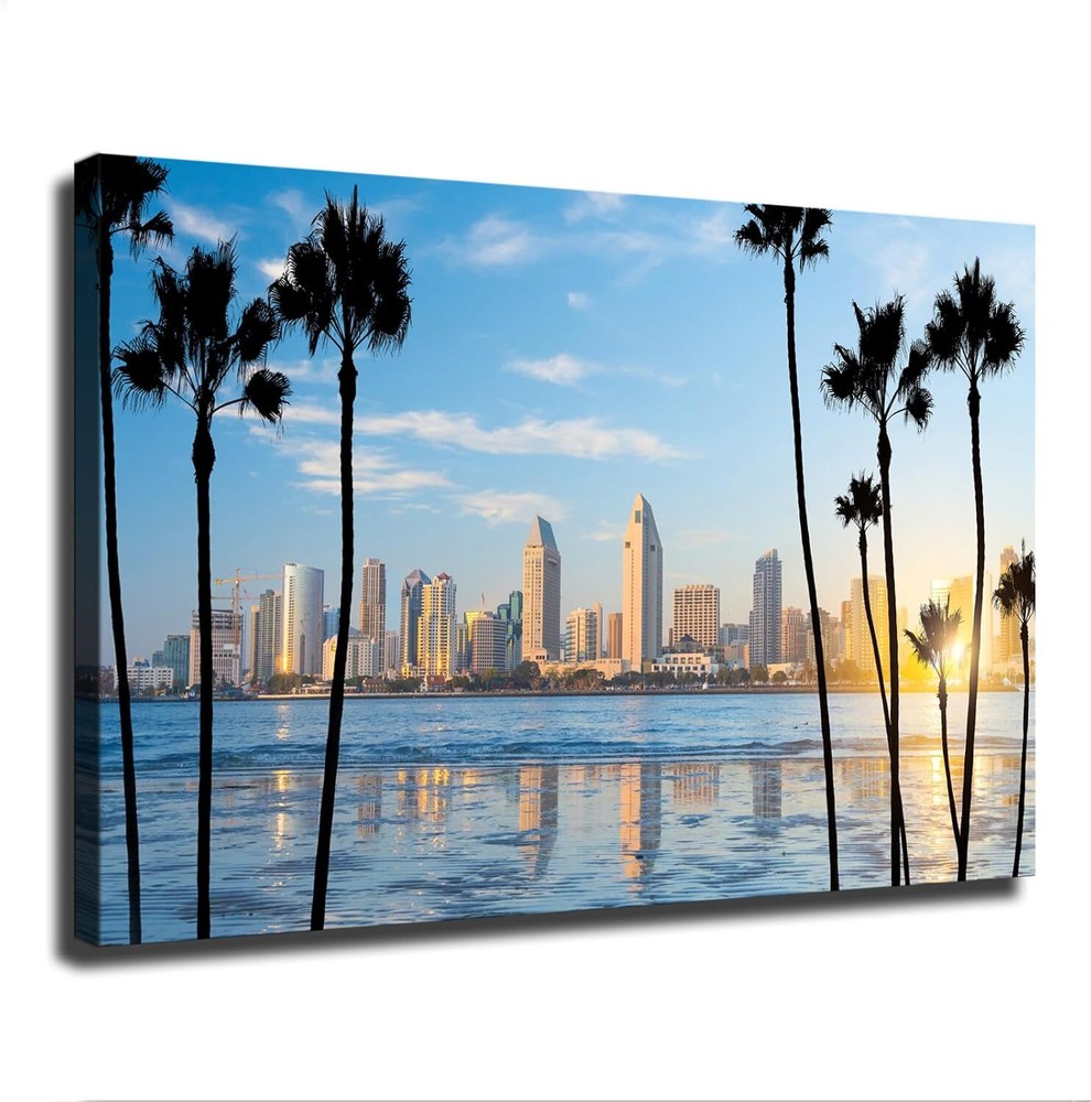 San Diego California Poster Picture Art Print Canvas Wall Home Living Room Decor