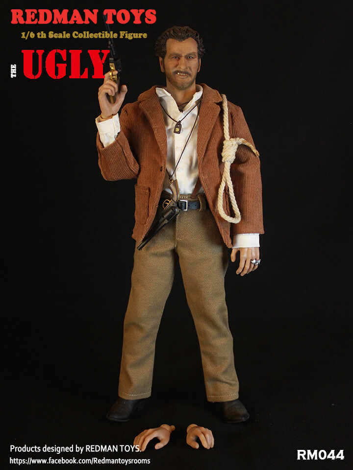 REDMAN TOYS 1/6 Man Action Figure The Ugly Full Set Doll Model Collection