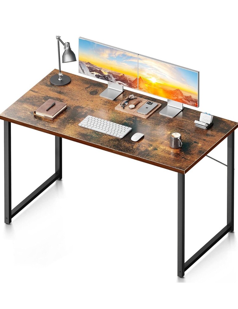 Home Office Computer Desk Modern Ergonomic Simple Gaming College Wood Writing