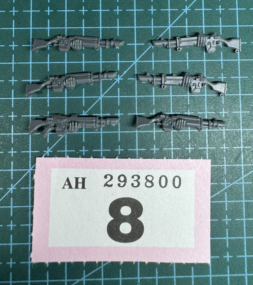 Cadian Shock Troop Lasgun Hand Guard Astra Militarum 40K Upgrade Kit