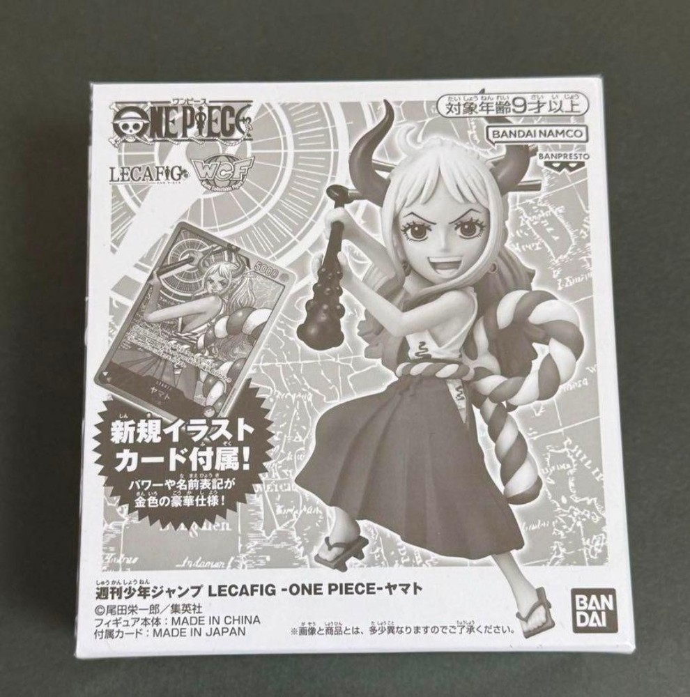 Yamato LECAFIG Figure Leader Card Box One Piece Weekly Shonen Jump NEW w/card
