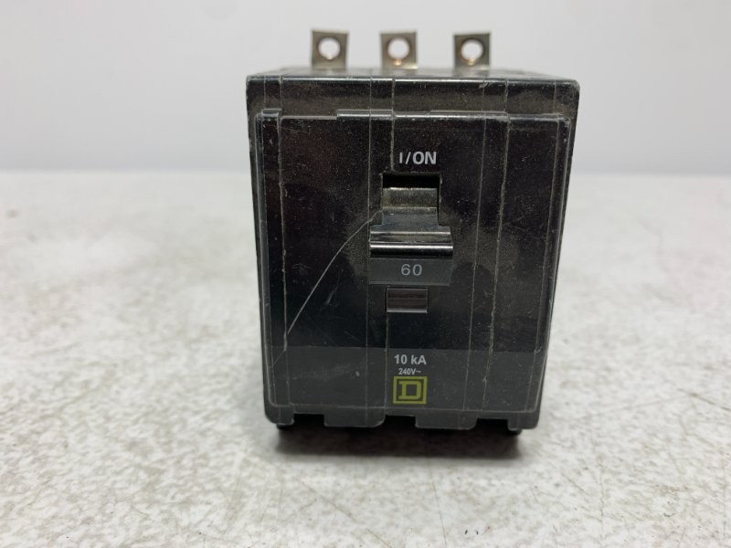 Square D QOB360 Circuit Breaker 60A 120/240V 3-Pole